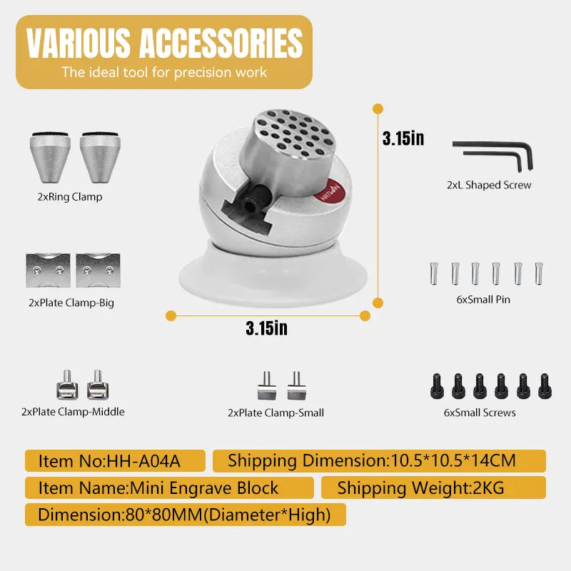 Ball vise for Jewellery Engraving, HH-A04A