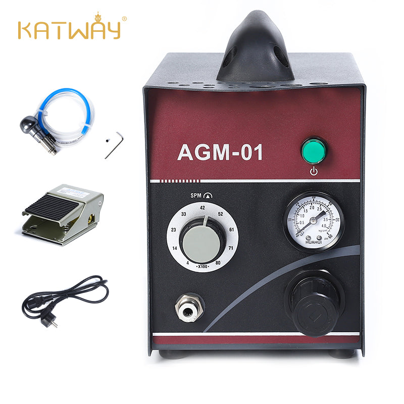 Pneumatic Engraving Machine with Adjustable Pressure and Speed Pedal, HH-AGM-01